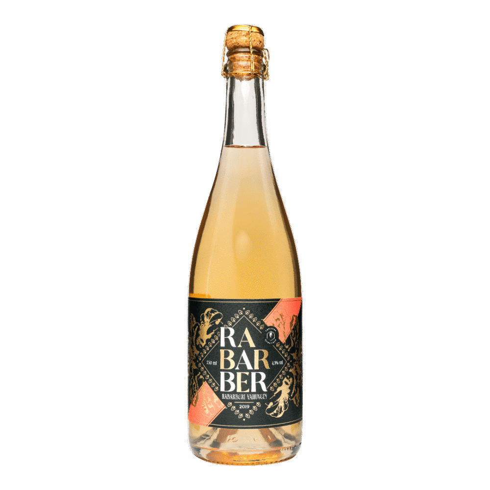 Tõrutaru rabarberi vahuvein 75 cl pudelis